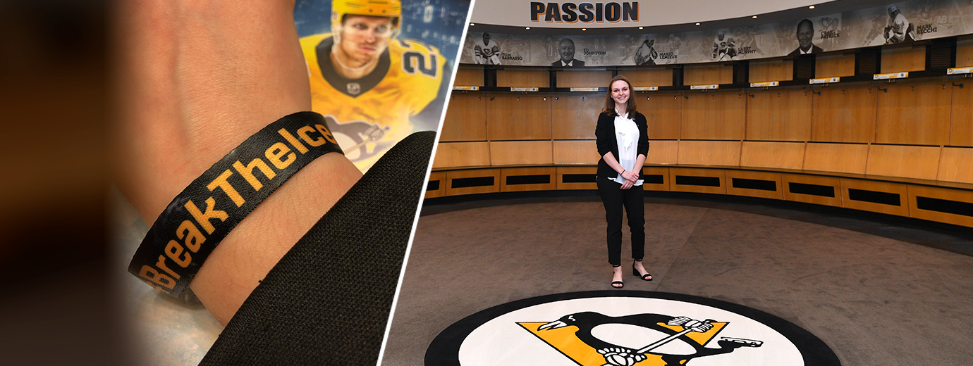 Communication Major Breaks the Ice at Pittsburgh Penguins Foundation